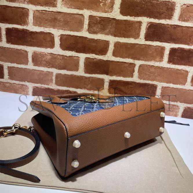 G*u*i jackie 1961 medium tote bag 649016 (30*24*12cm)